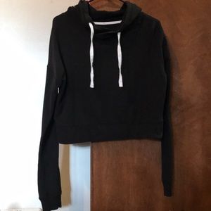 Crop top hoodie